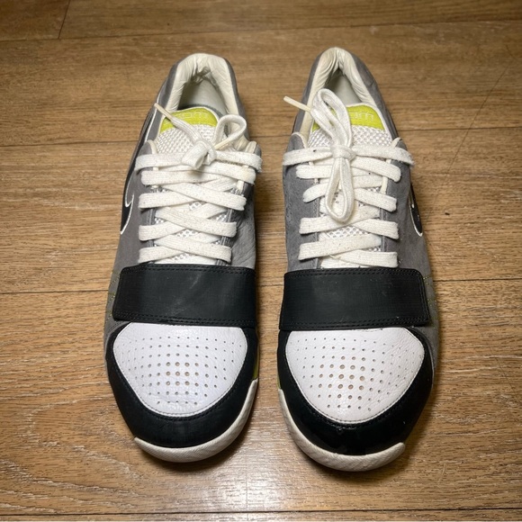 Nike Zoom Mens Running Training Shoes Sneakers Tan Olive size 9 - Picture 2 of 5